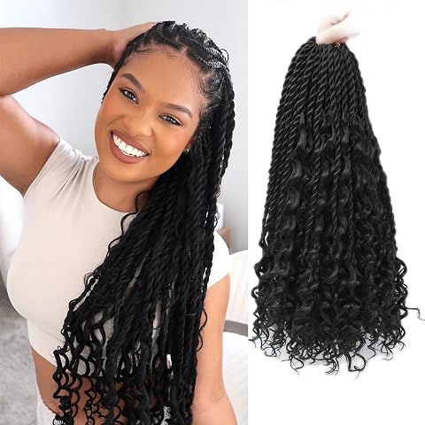 Long Senegalese twist crochet hair