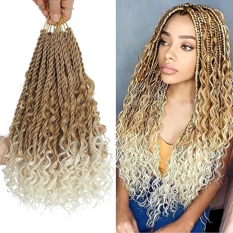Ombre Senegalese twist crochet hair